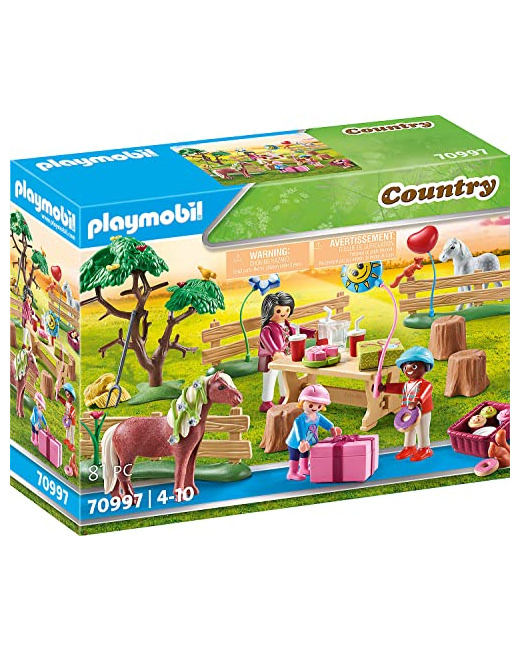 Playmobil Country - Décoration de fête avec poneys