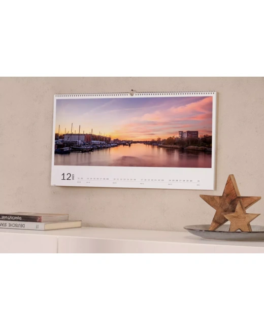Calendrier photo mural XXL Panorama