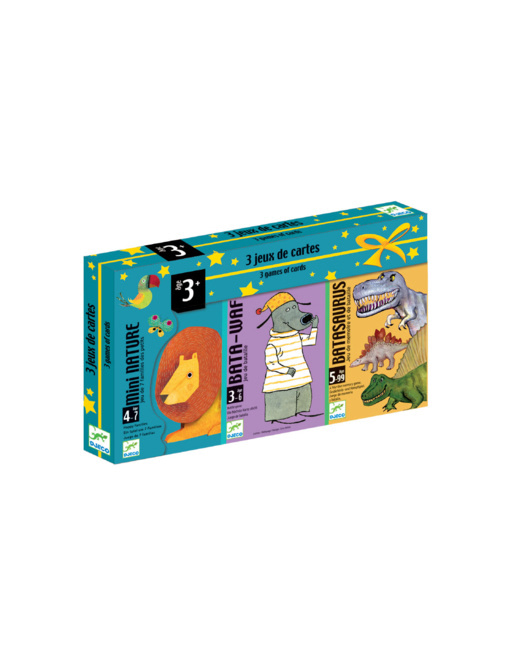 Coffret 3 jeux Batawaf Mini Nature Batasaurus