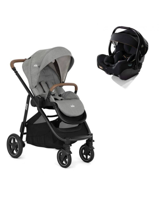 Poussette duo versatrax + siège auto i-jemini 