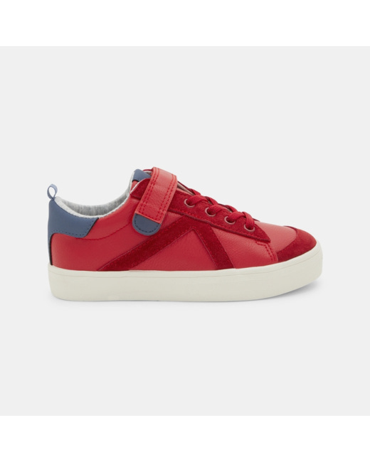 Basket basse trendy rouges garçon