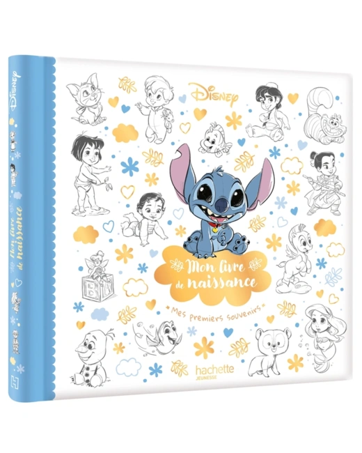 Mon livre de naissance, mes premiers souvenirs Stitch
