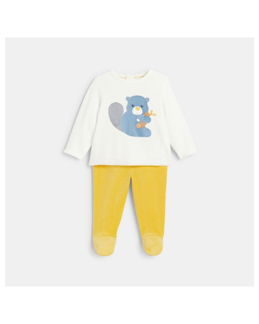 Pyjama velours écureuil