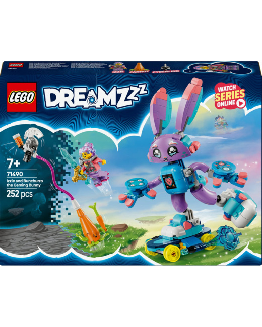 Izzie et Bunchurro le lapin Gamer DreamZzz