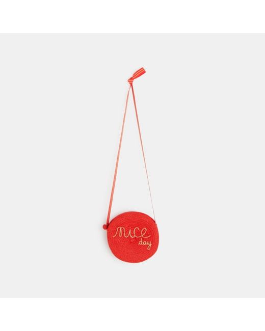 Petit sac lune à message rouge fille