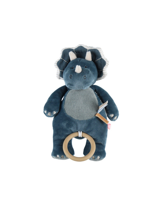 Peluche mini-musicale Veloudoux Dino