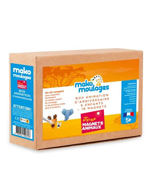 Box Anniversaire - Magnets animaux