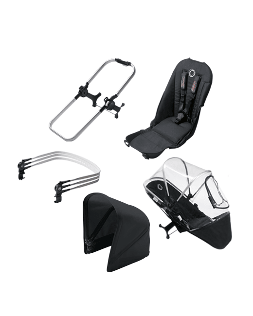 Ensemble d'extension duo pour poussette Donkey
