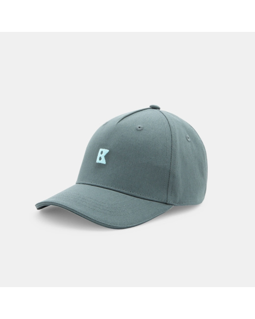 Casquette enfant en toile verte garçon