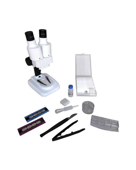 Microscope stéréo binoculaire 20x 