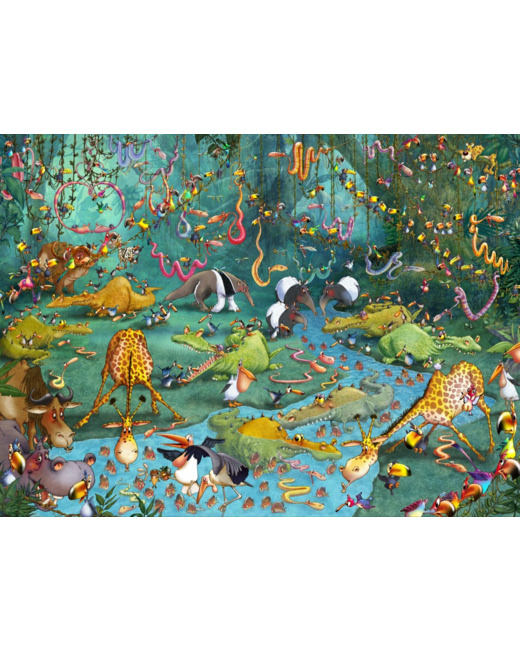 Puzzle François Ruyer : La Jungle