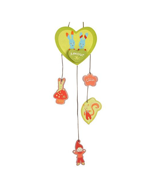 Lutin mobile coeur