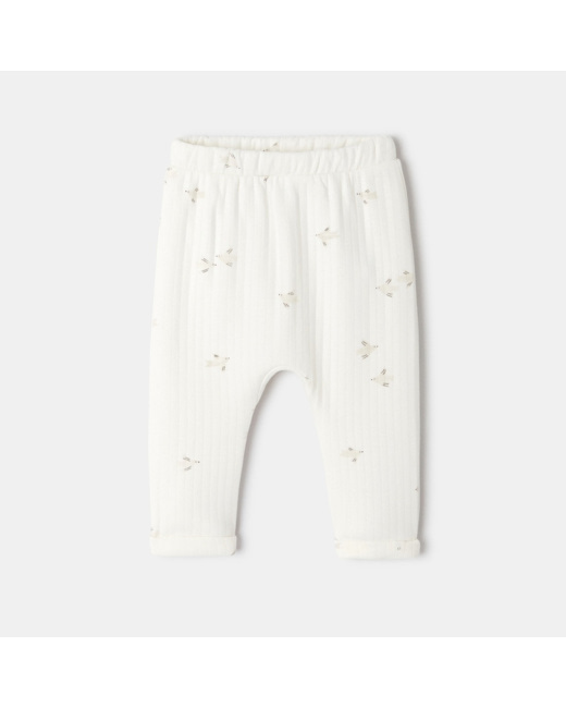 Pantalon matelassé imprimé