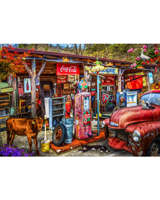 Puzzle On the Back Roads in the Country