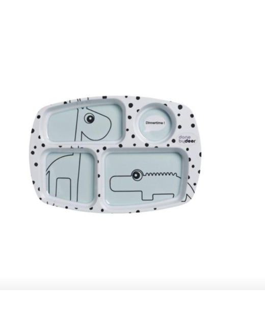Assiette à compartiments Happy Dots 