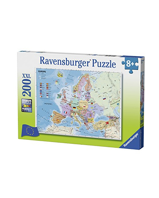 Puzzle XXL - Carte d'Europe - 200 pièces