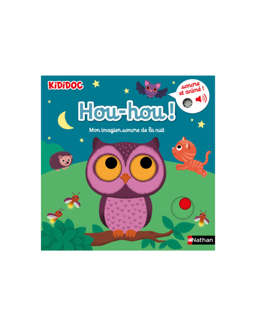 Livre Hou-Hou ! Mon imagier sonore de la nuit