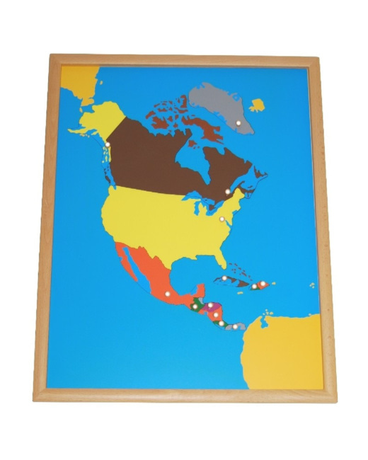 Puzzle de l'Amérique du Nord