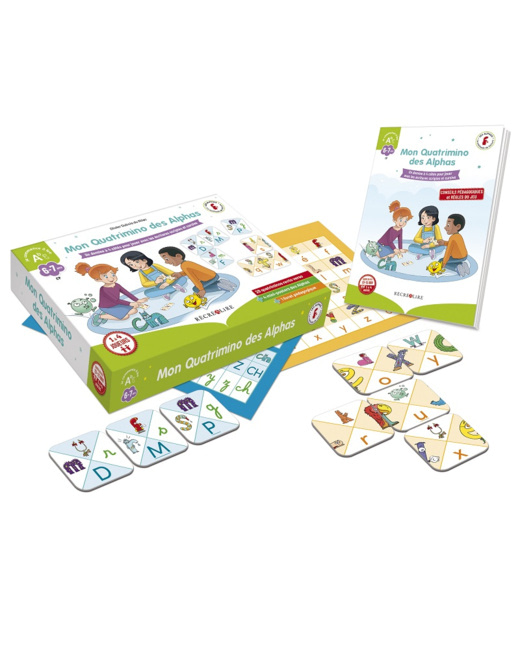 Jeu éducatif Mon Quatrimino des Alphas