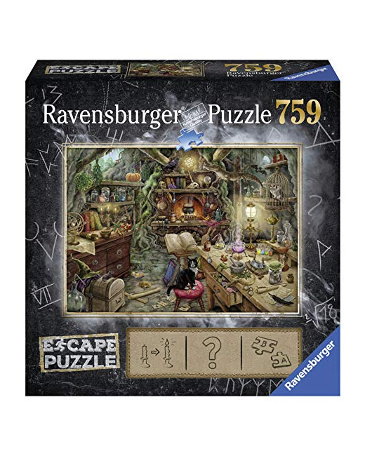 Puzzle - Escape puzzle - Cuisine de sorcière - 759 pièces