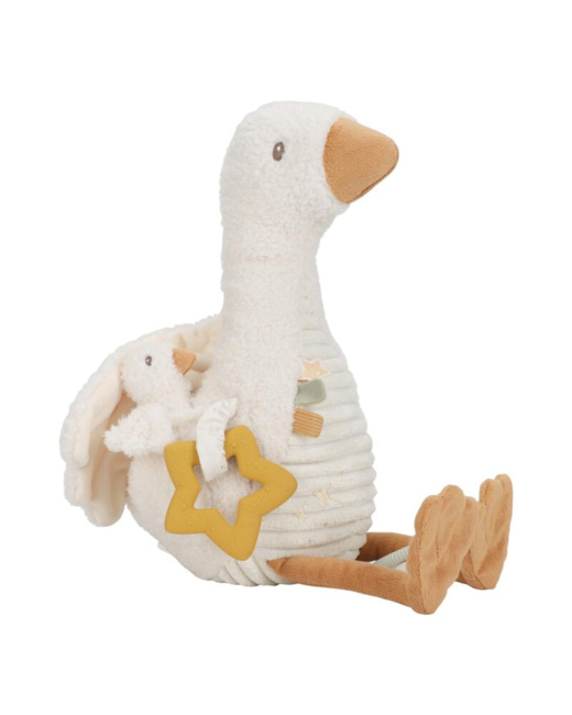 Peluche d'activités oie Newborn Natural