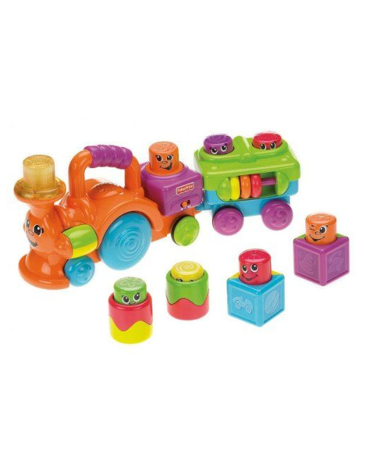 Train rigolo blocs