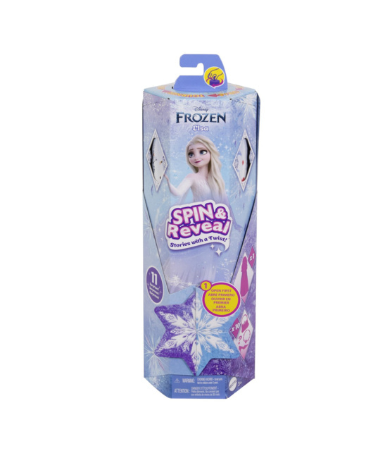 Poupée Elsa Spin And Reveal