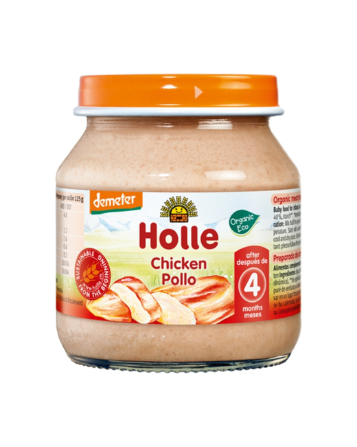 Mini pot de viande de poulet