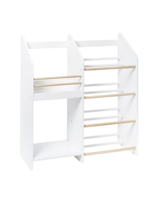 Étagère combinée et ses bacs de rangement 