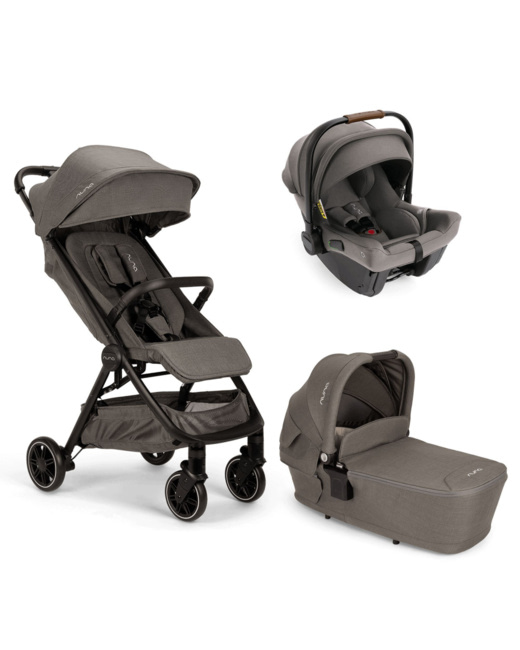 Poussette trio trvl + siège auto urbn + nacelle lytl 