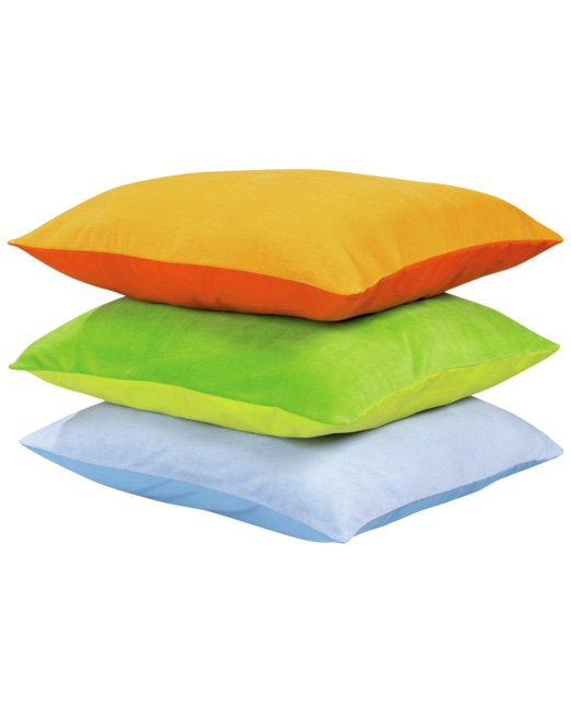Maxi lot 3 grands coussins carrés