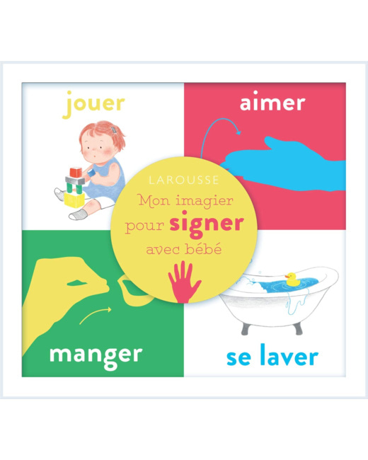 Livre Mon imagier pour signer avec bébé