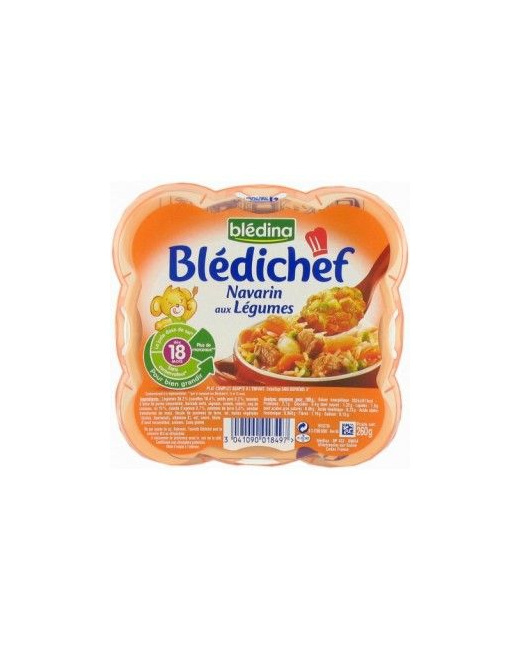 BLEDICHEF Navarrin de légumes 18 mois+