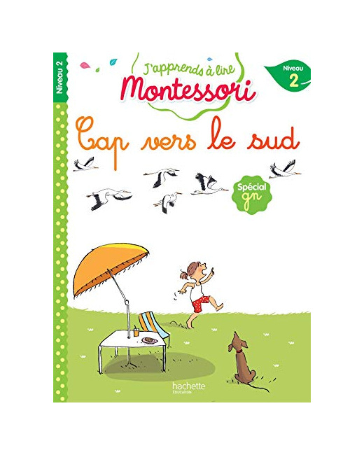 Cap vers le Sud, niveau 2 - J'apprends à lire Montessori