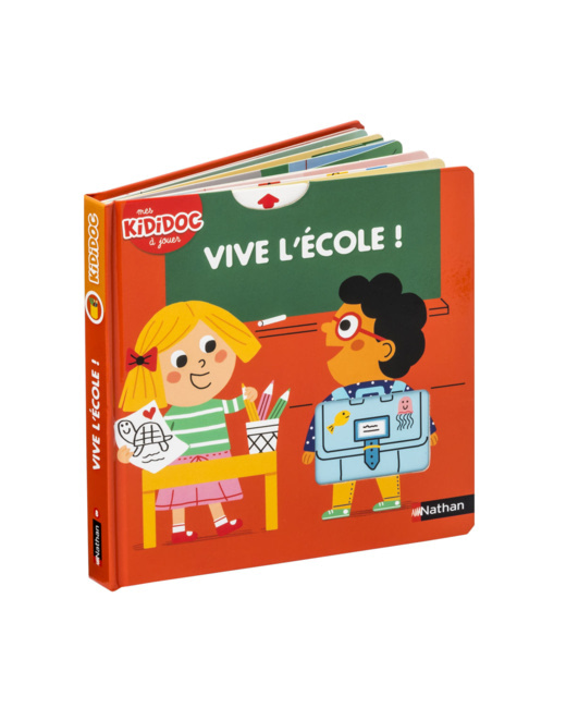Livre Vive l'école !- Kididoc