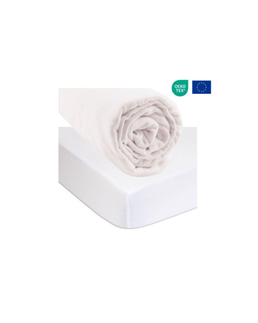 Drap housse 160x200 cm coton Bio + alèse coton Bio