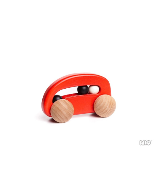 Jouet en bois - Voiture avec perles