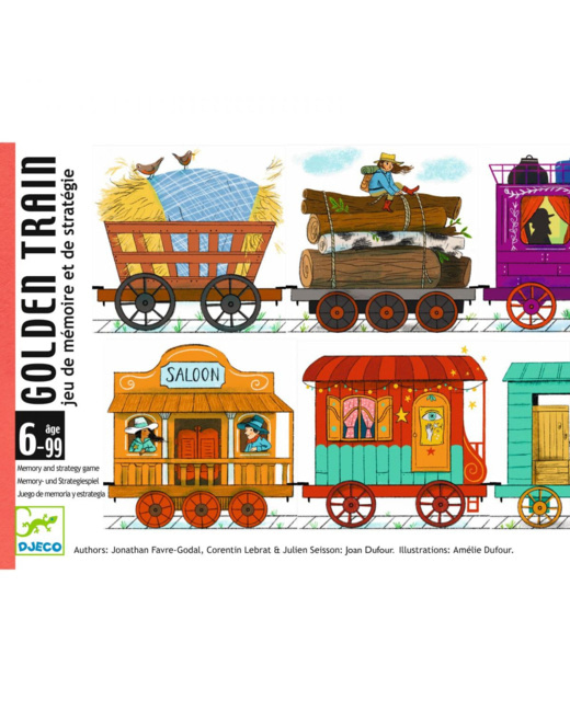 Jeu de mémoire Golden Train