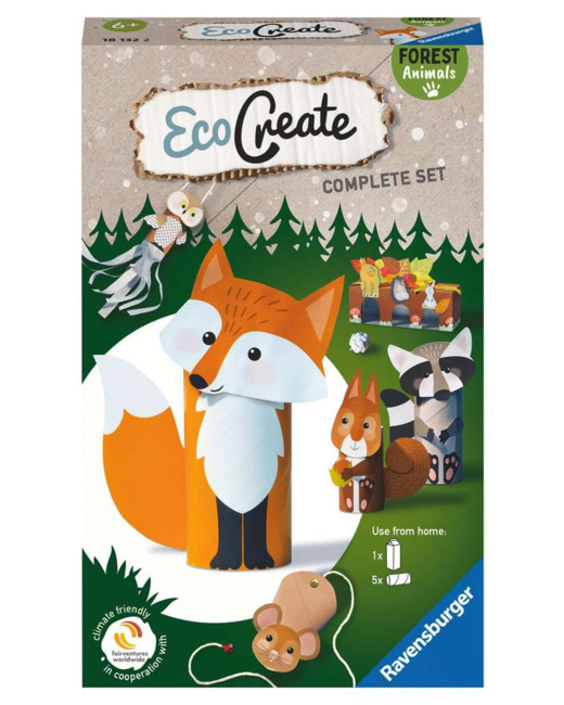 EcoCreate - Mini - Forest Animals / Animaux de la forêt - de 6 ans