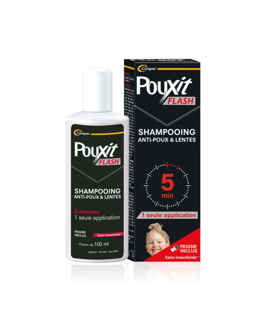 Pouxit Flash - Shampooing anti-poux & lentes