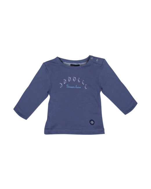 T-shirt manches longues Baby - coton léger - Jean