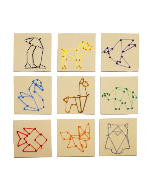 Tableaux Fil Tendu - Origa'Nimals