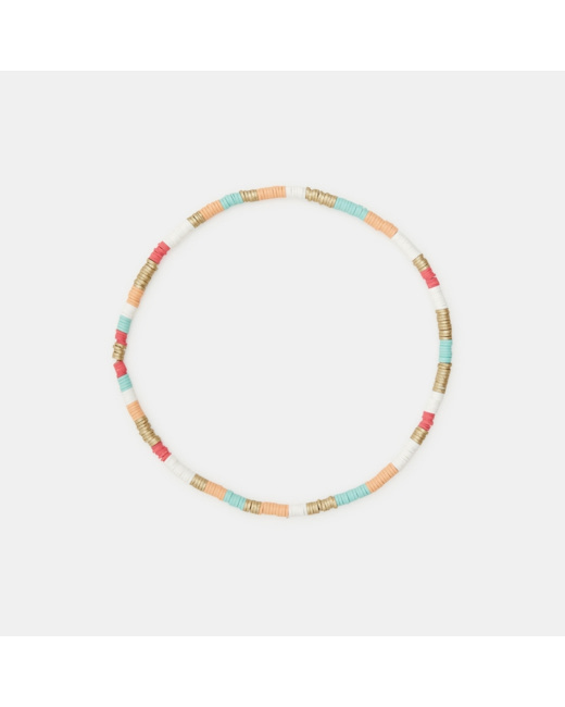 Collier surfeuse enfant orange fille