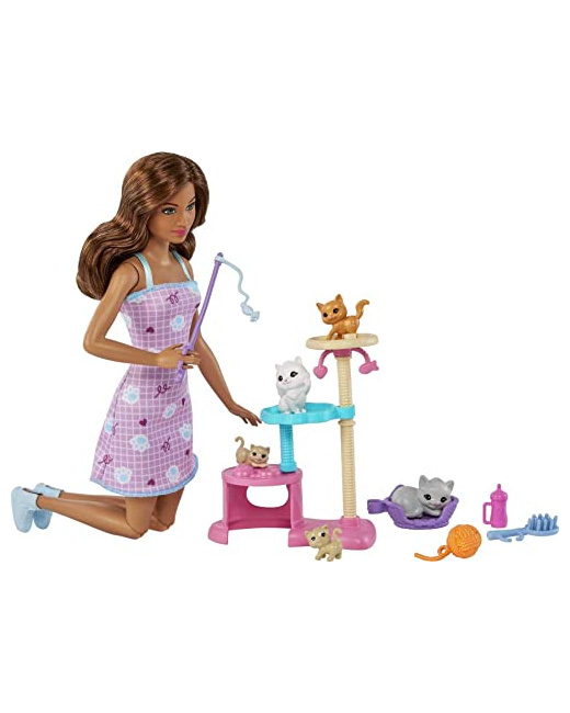 Barbie - Coffret L’arbre à chat