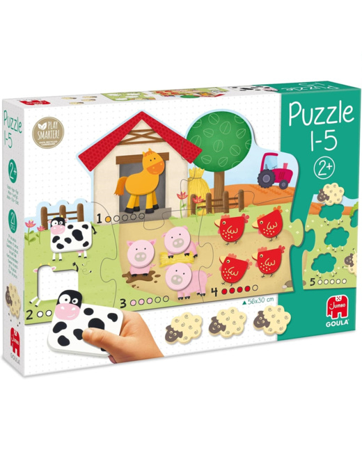 Puzzle chiffres de 1 à 5