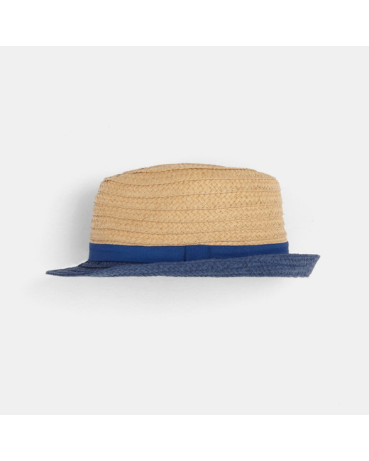 Chapeau de soleil garçon bleu