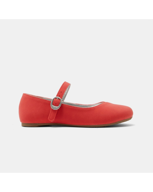 Ballerines couleur rouges fille
