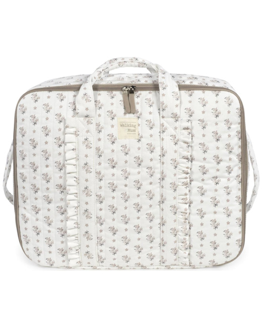 Valise de maternité Botton Fleurs