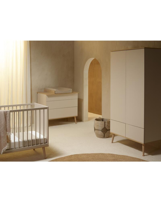 Chambre Trio Lit Commode Armoire Flow