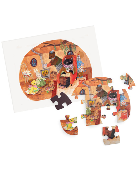 Mini puzzles des repas Les Minouchkas